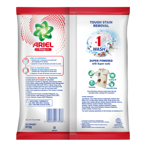 Ariel Powder W/ Floral Passion 615g